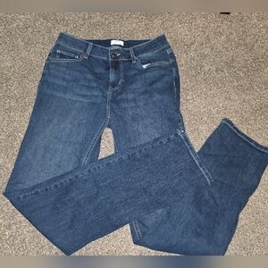 Classic Women's Indigo Straight-Leg Jeans 12 Extra Long